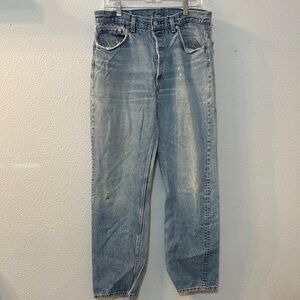 Levi's 501 Light Blue Straight Jeans